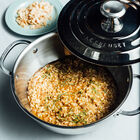 Cocotte à risotto en acier inoxydable